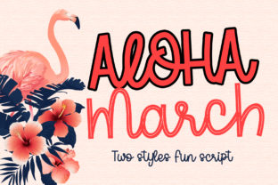 Aloha March Typeface Review for Designers