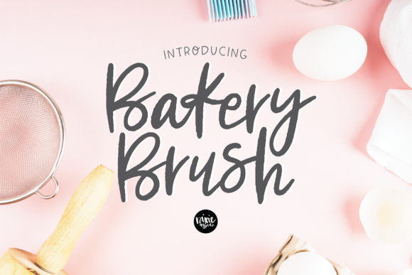 Bakery Brush Font for Modern Web Design