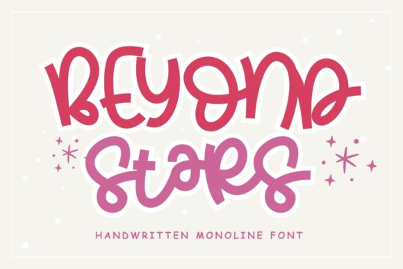 Beyond Stars: A Handwritten Font for Editorial Design