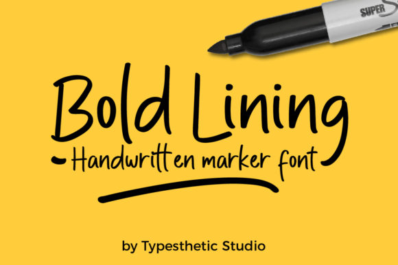 Bold Lining Font: Elevate Your Brand Visuals