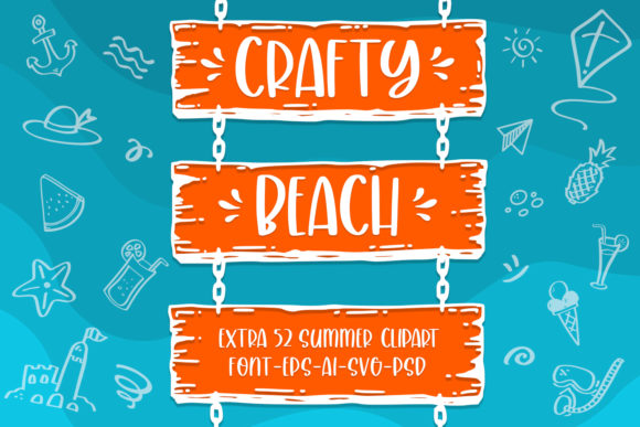 Crafty Beach Font: A Branding Upgrade for Small Businesses