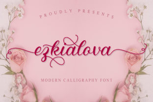 Ezkialova: A Handwritten Font for Elegant Brands