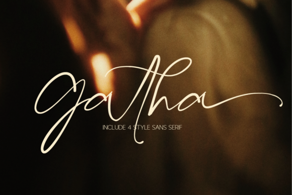 Gatha Duo Font for Modern Web Design