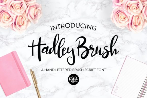 Hadley Brush: A Bold Handwritten Font for Branding