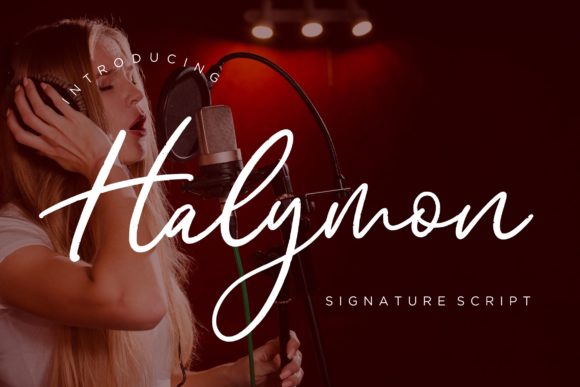 Halymon: A Handwritten Font for Bold Campaigns