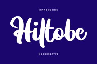 Hiltobe: The Script Font That Elevates Digital Branding