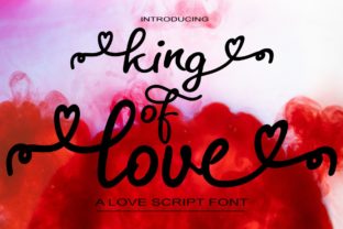 King of Love: A Script Font for Digital Design