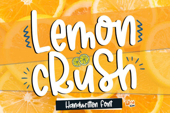 Lemon Crush: The Handwritten Font for Bold Branding