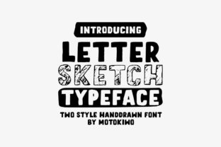 Letter Sketch: A Handwritten Font for Authentic Branding