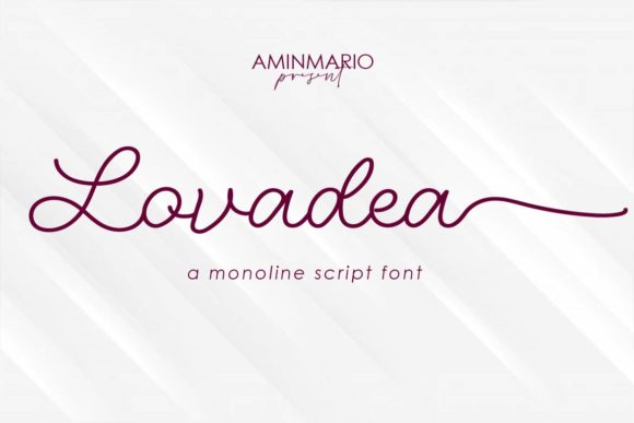 Lovadea Font: Elevate Your Handmade Designs
