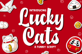 Lucky Cats Font Review: A Playful Script for Branding