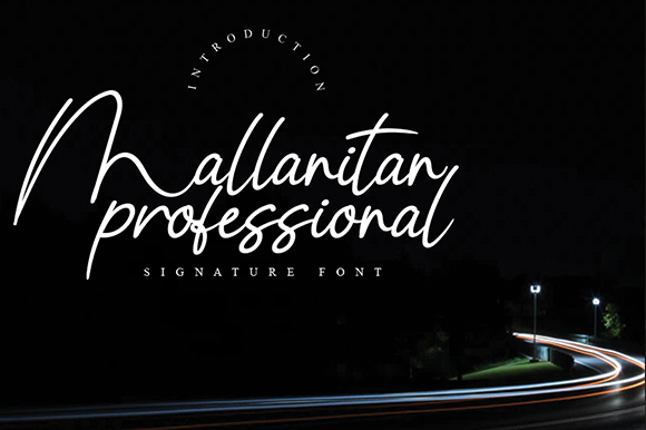 Mallanitan: A Handwritten Typeface for Editorial Warmth