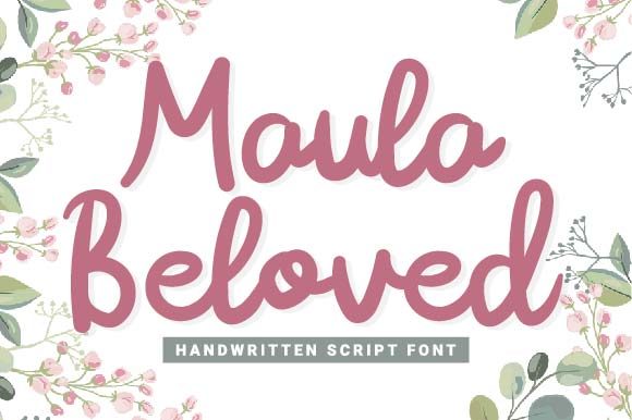 Maula Beloved Font Review for Web Designers