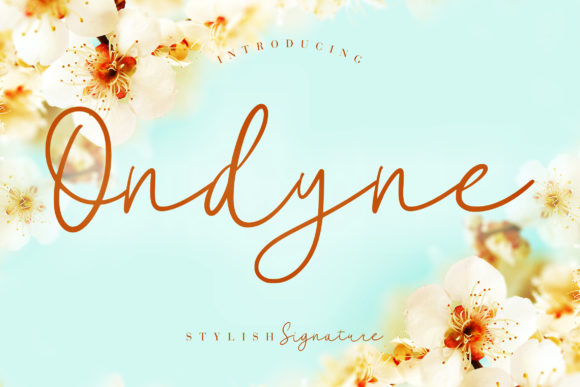 Ondyne: A Handwritten Font for Makers