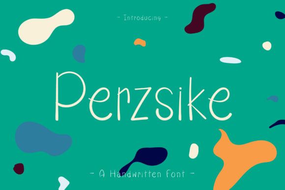 Perzsike: A Joyful Handwritten Font for Branding