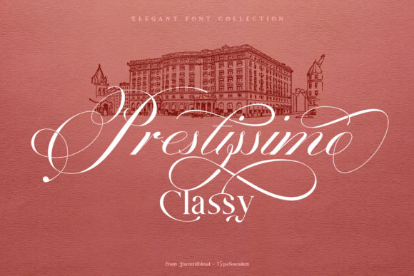 Prestissimo Classy: A Timeless Script Font for Editorial Design