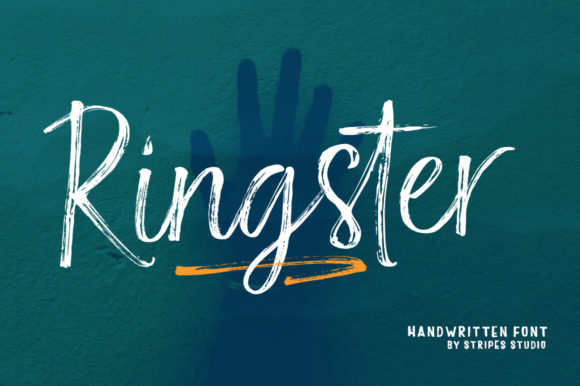 Ringster Font: Authentic Handwritten Style for Campaigns