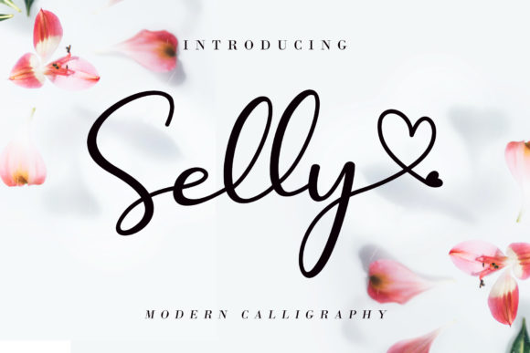 Selly: A Modern Handwritten Typeface for Editorial Design