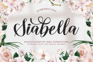 Siabella: The Elegant Script Font for Crafters