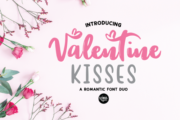 Valentine Kisses: A Handwritten Font for Editorial Design