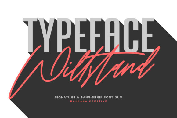 Willstand Duo: A Versatile Typeface for Makers